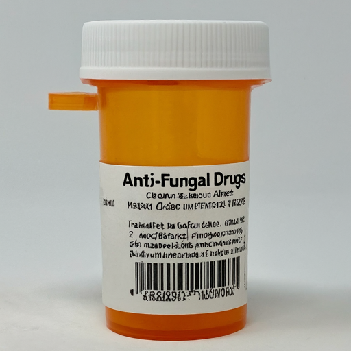 jar with anti fungal drug