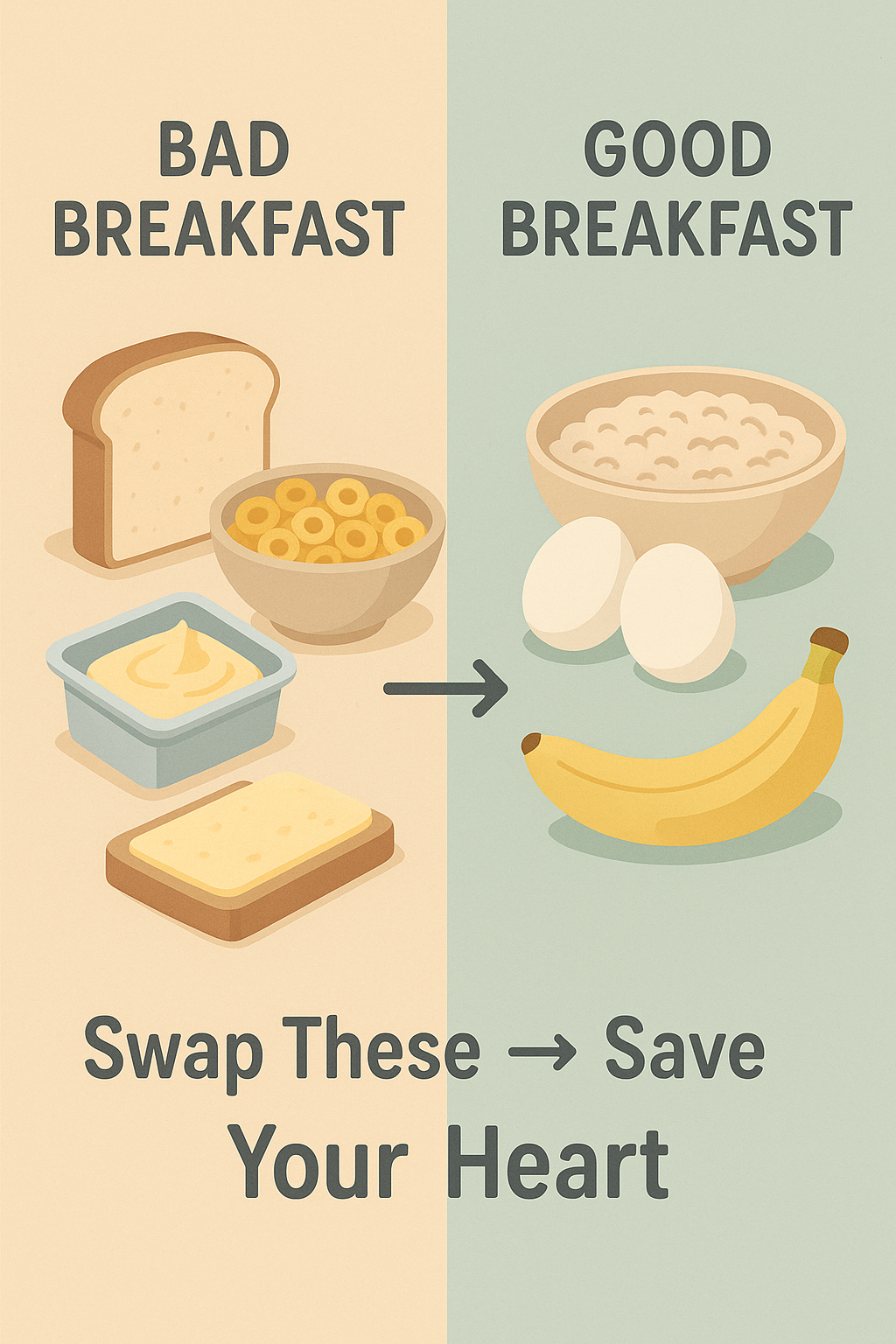 good and bad breakfast for hypertension patient