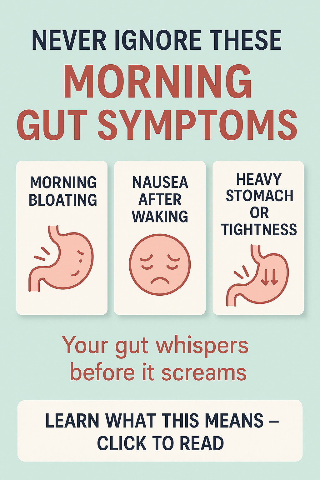 morning gut symptoms