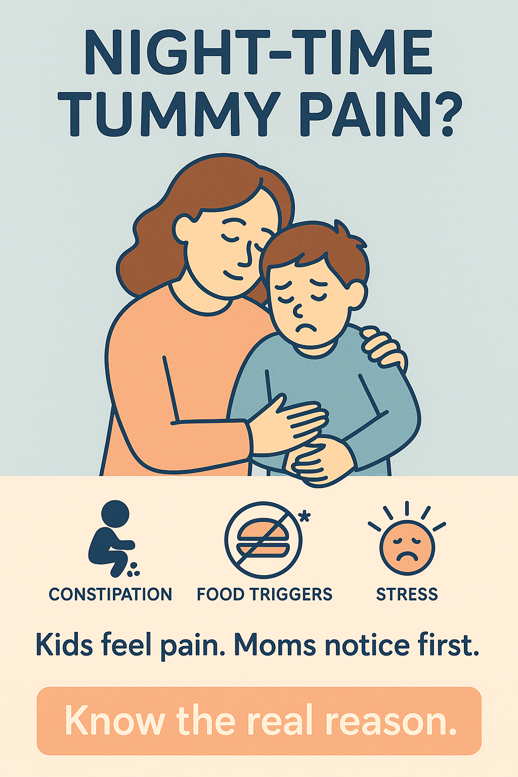 tummy pain in kids everytime